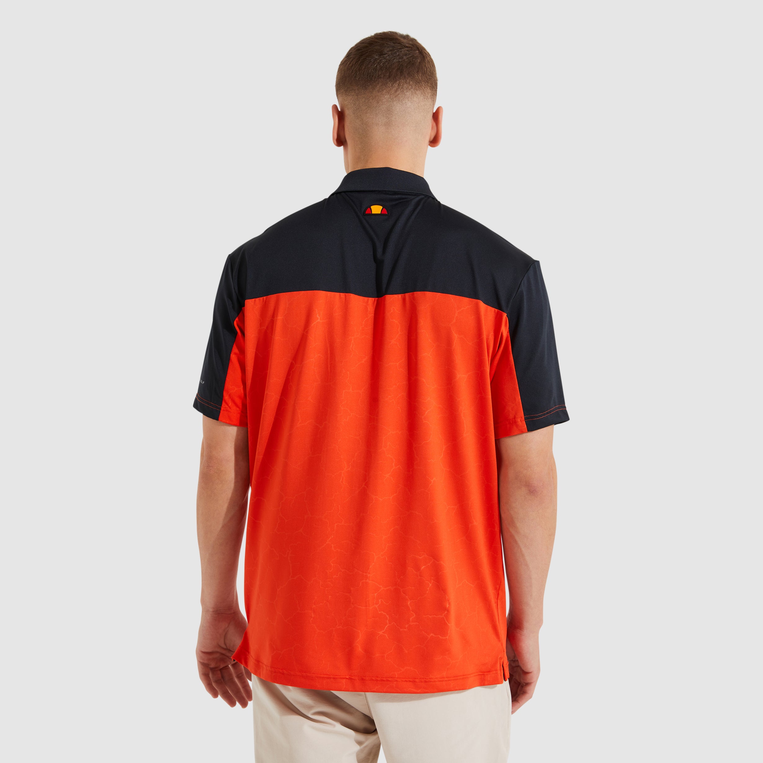 Insina Polo Shirt Orange | ellesse UK