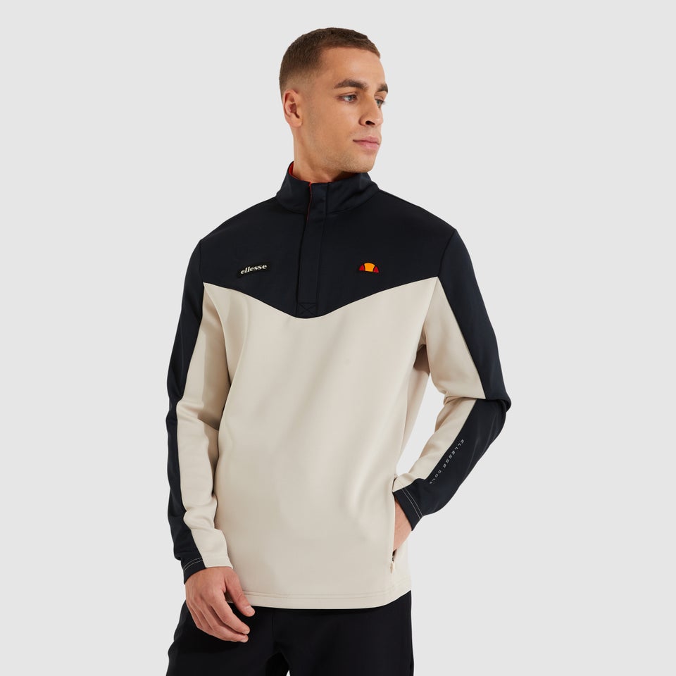 Men's Torenzo 1/2 Zip Top Beige