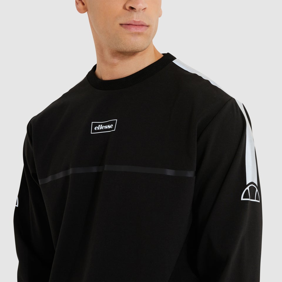 Sweatshirt Berti Schwarz für Herren