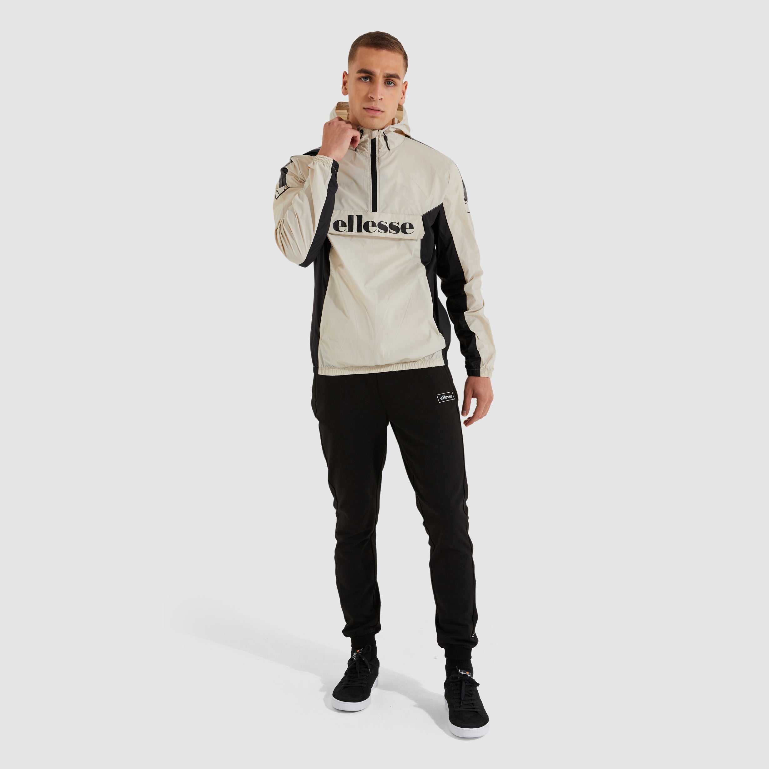 Men's Ancelota Jacket Beige | ellesse UK