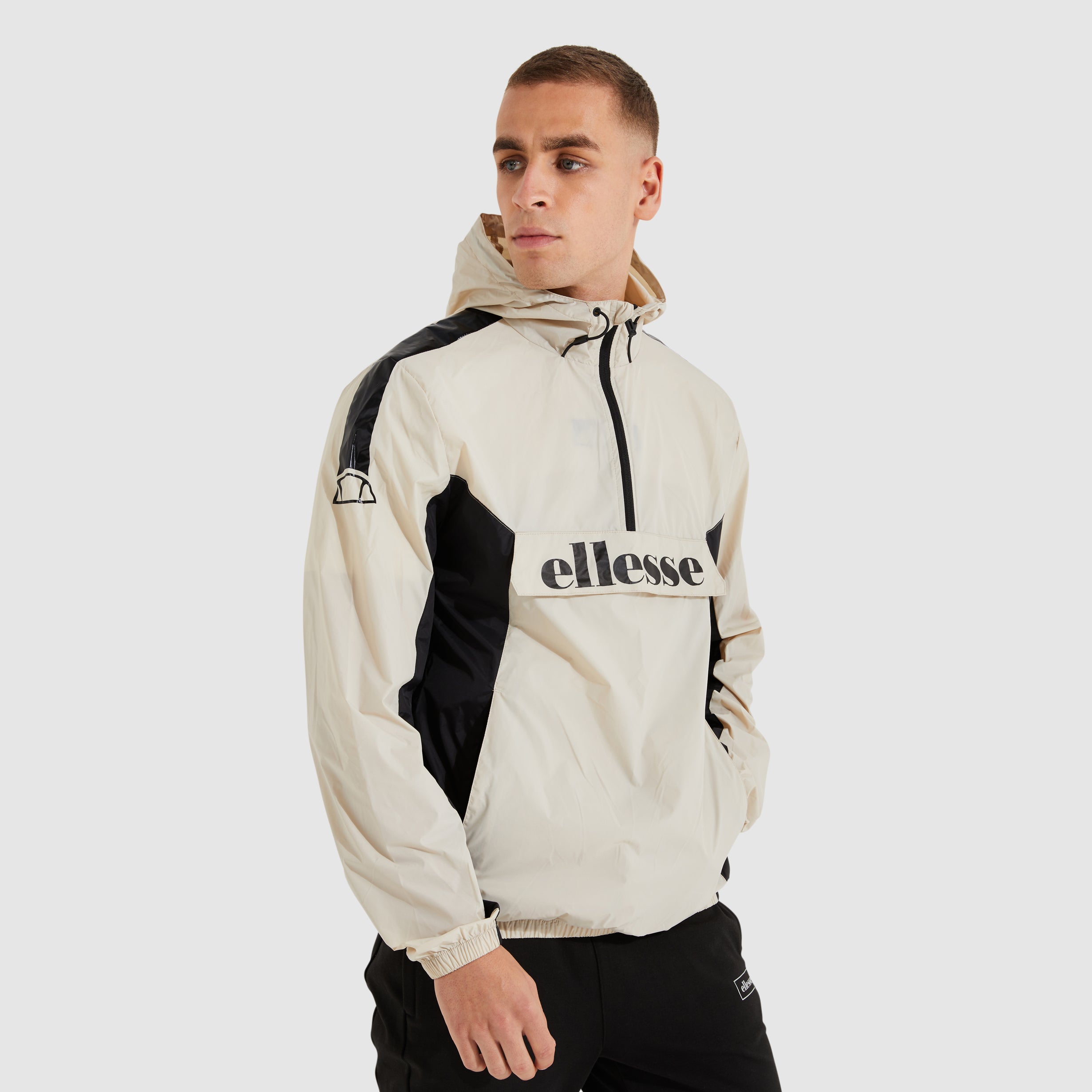 Men's Ancelota Jacket Beige | ellesse UK