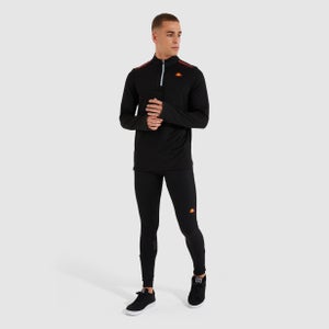 Men's Epitome 1/2 Zip Top Black