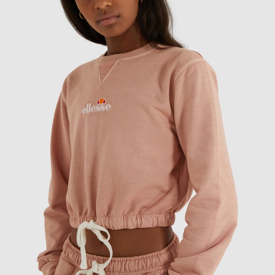 Bauchfreies Sweatshirt Popsy Pink für Damen
