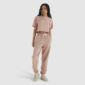 Bauchfreies T-Shirt Celesi Pink für Damen