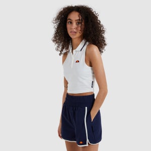 Women's Ontom Cropped Vest Off White - 6