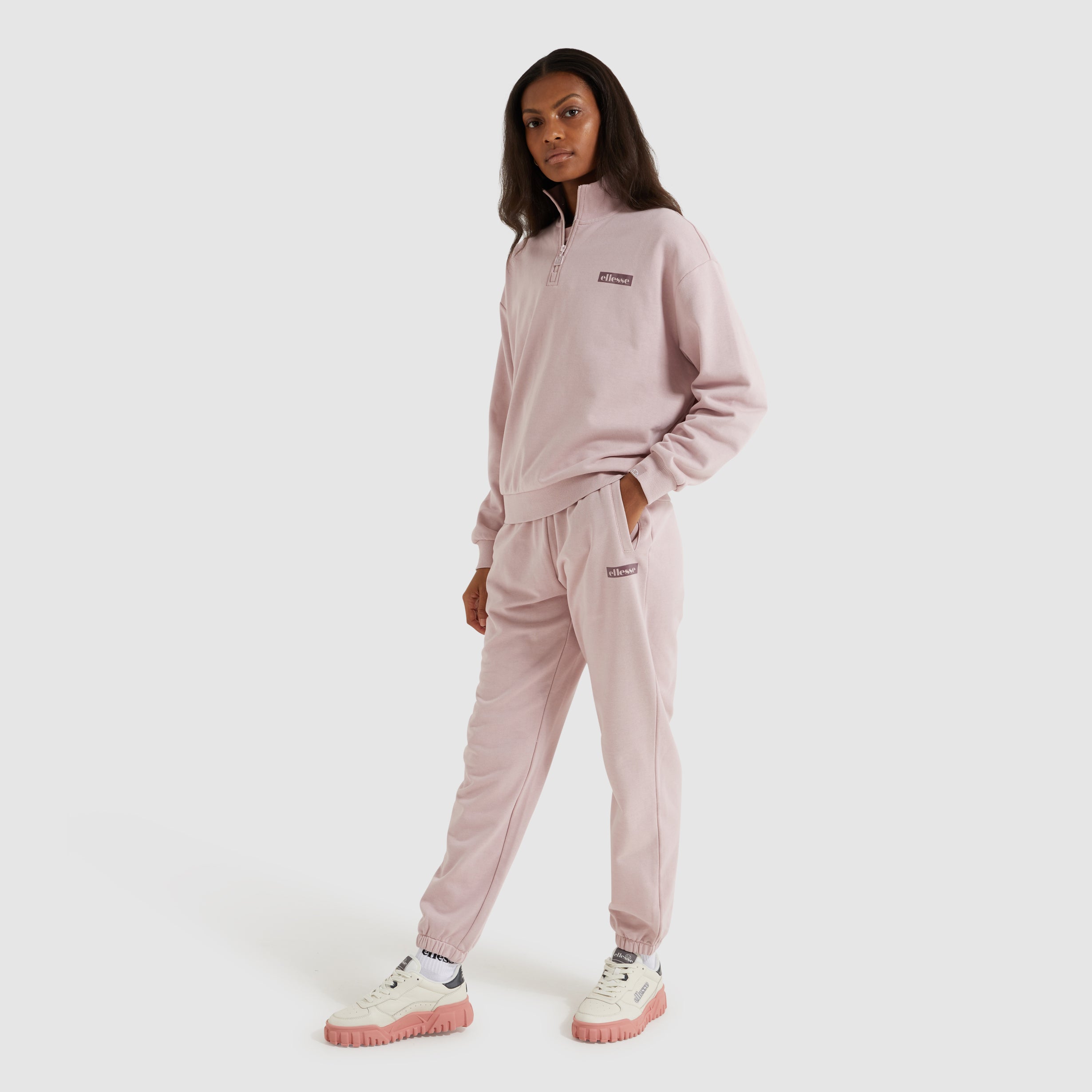 Women's Novu Jog Suit Light Pink | ellesse UK