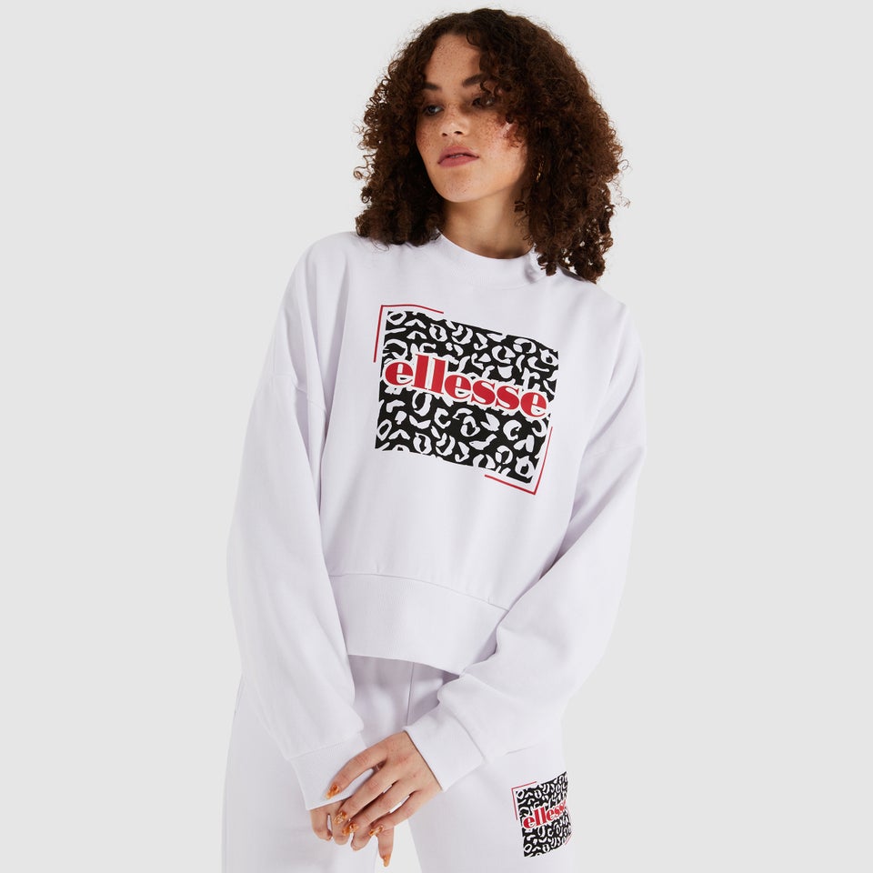 Sweatshirt Circular Weiß für Damen