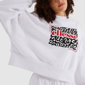 Women's Circular Sweatshirt White