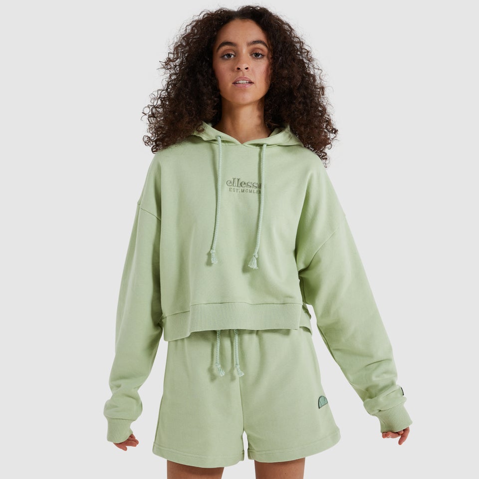 Women's Syup Cropped Hoody Light Green