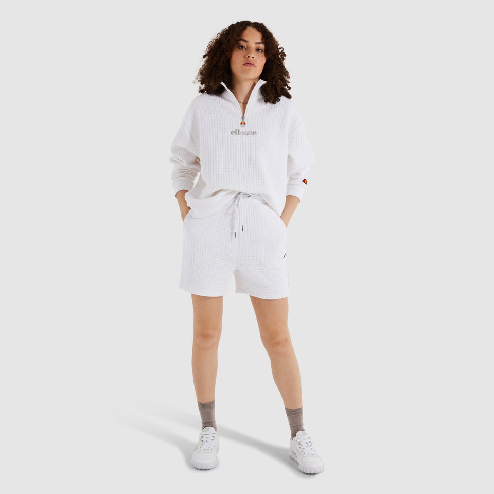 Sweatshirt mit Halbreißverschluss Catic Weiß für Damen