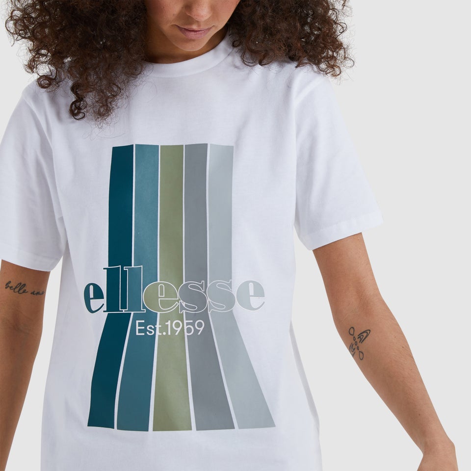 T-Shirt Lavander Weiß für Damen