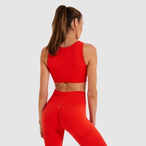 Ablaze bauchfreies Top Orange für Damen