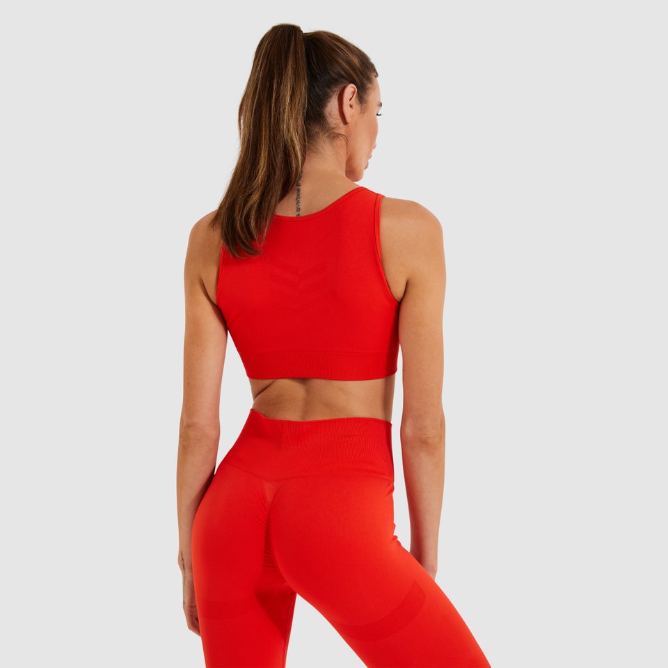 Women's Ablaze Cropped Vest Orange