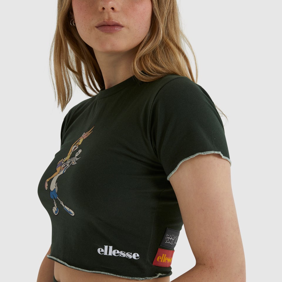 Women's Tweetest Cropped T-Shirt Green