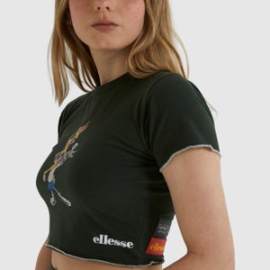 Women's Tweetest Cropped T-Shirt Green