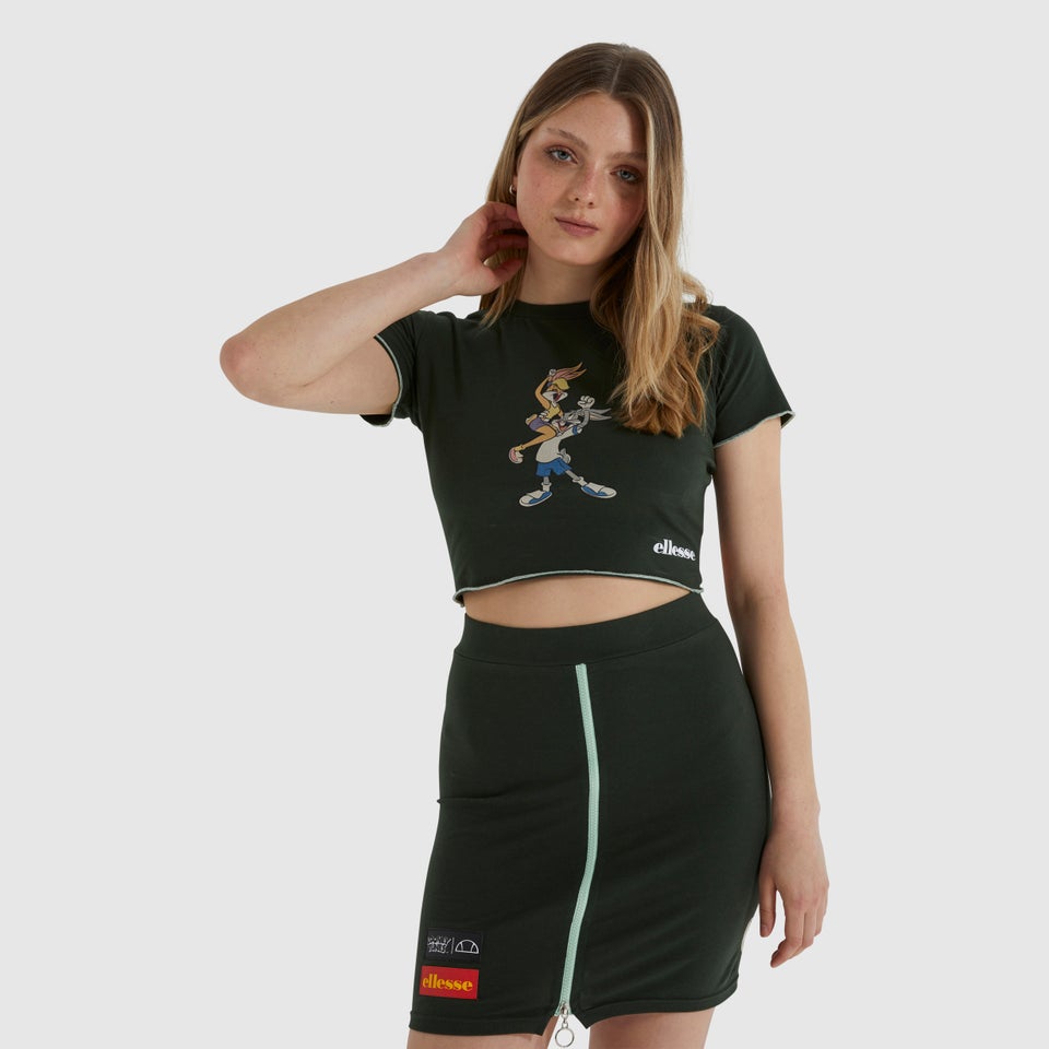 Women's Tweetest Cropped T-Shirt Green