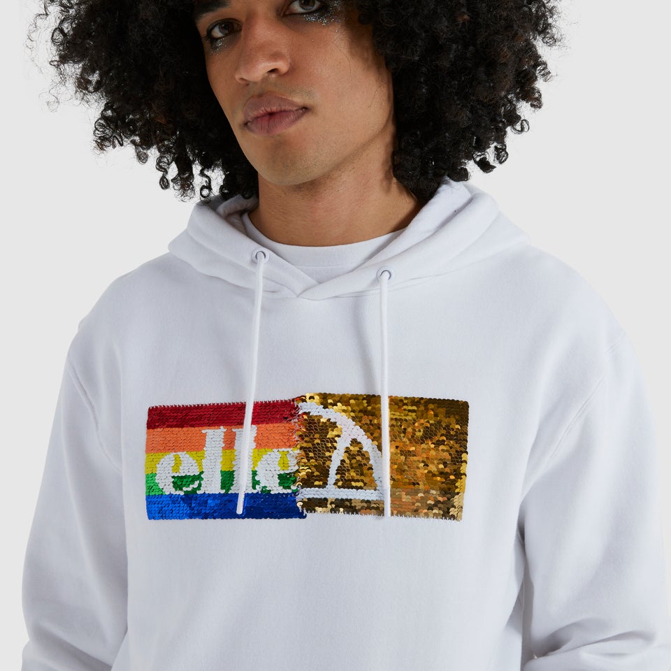 Unisex Amora Kapuzenpullover Weiß