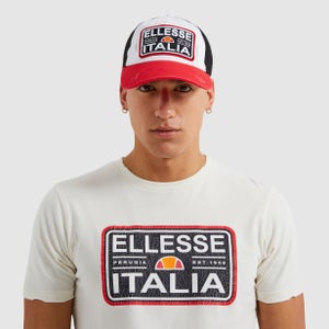 Camion Kappe Weiß/Schwarz/Rot