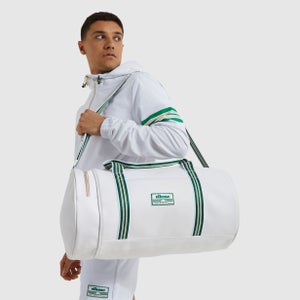 Merlo Barrel Bag White