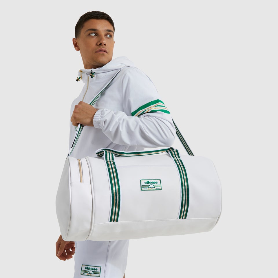 Merlo Barrel Bag White