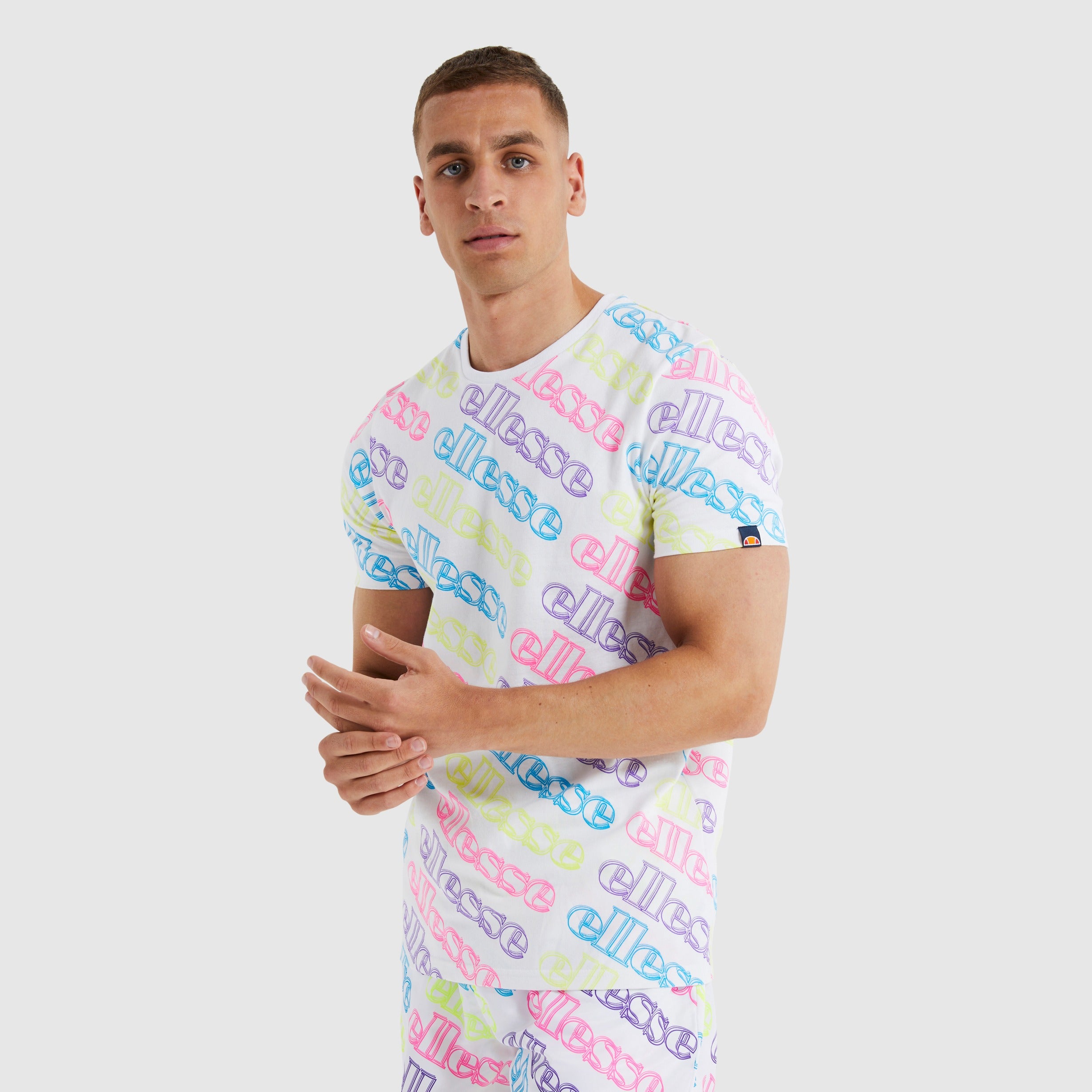 ellesse ギャザーシャツ L ホワイト Men's Alleri T-Shirt White | ellesse UK