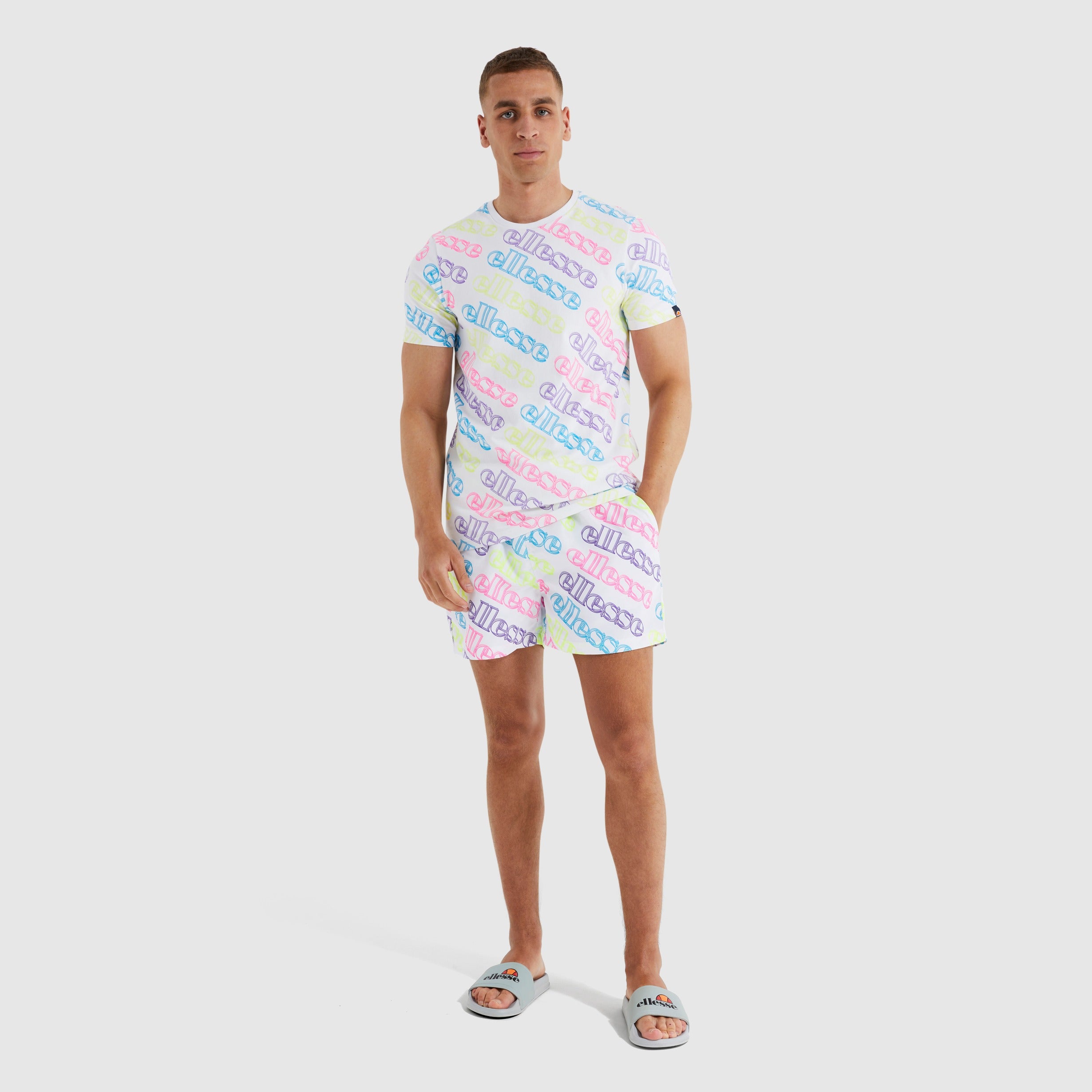 Men's Alleri T-Shirt White | ellesse UK