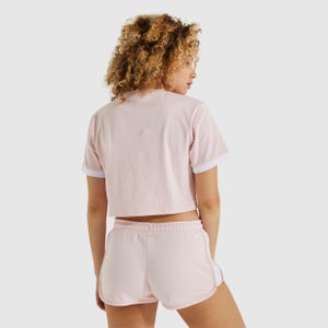 Women's Classio Cropped T-Shirt Pink