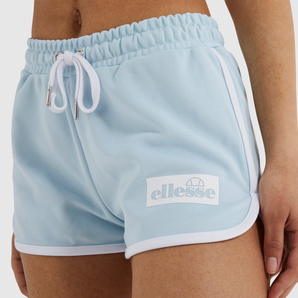 Stampa Shorts Blau für Damen