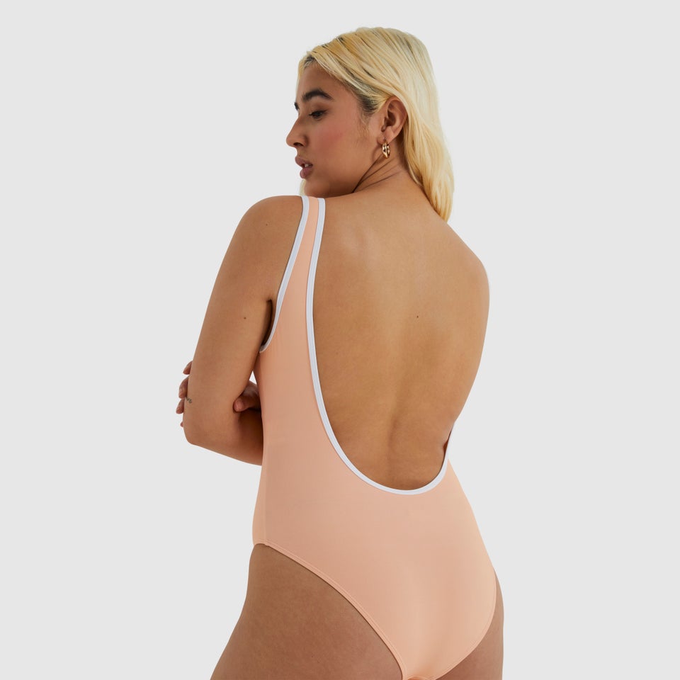 Riga Badeanzug Orange für Damen