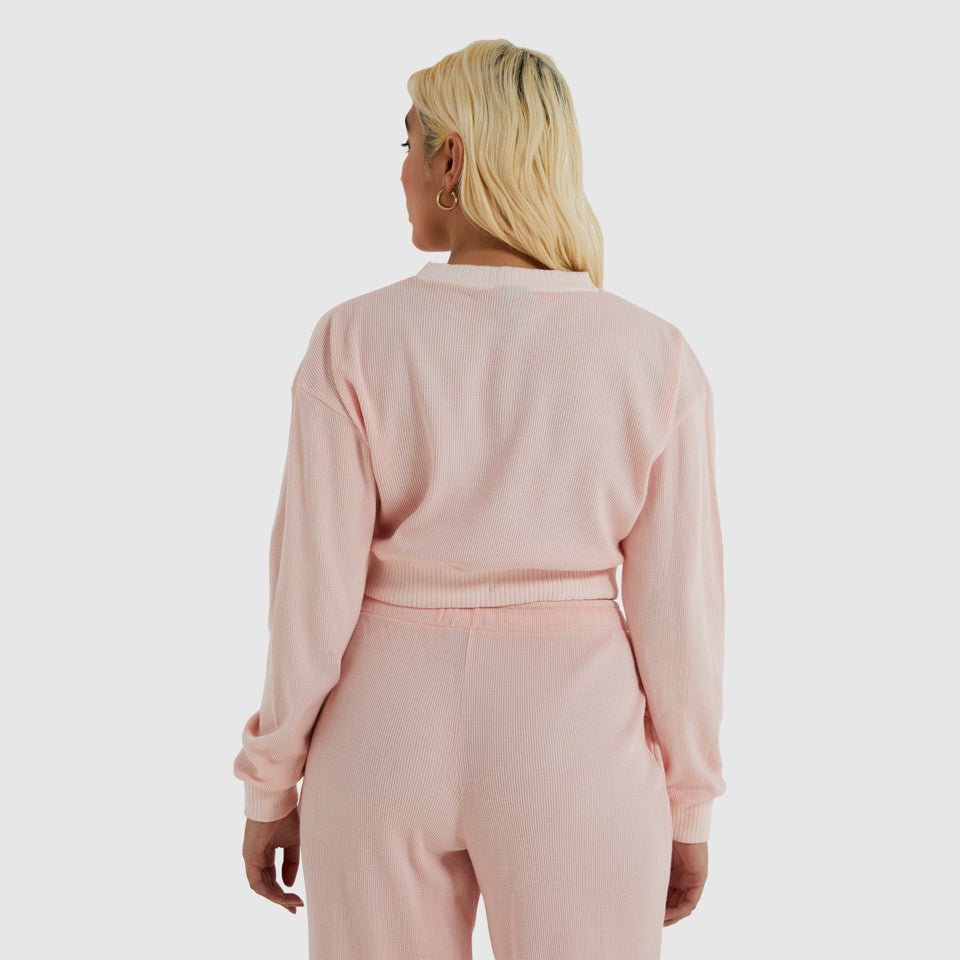 Women's Lusso Cropped Sweatshirt Pink