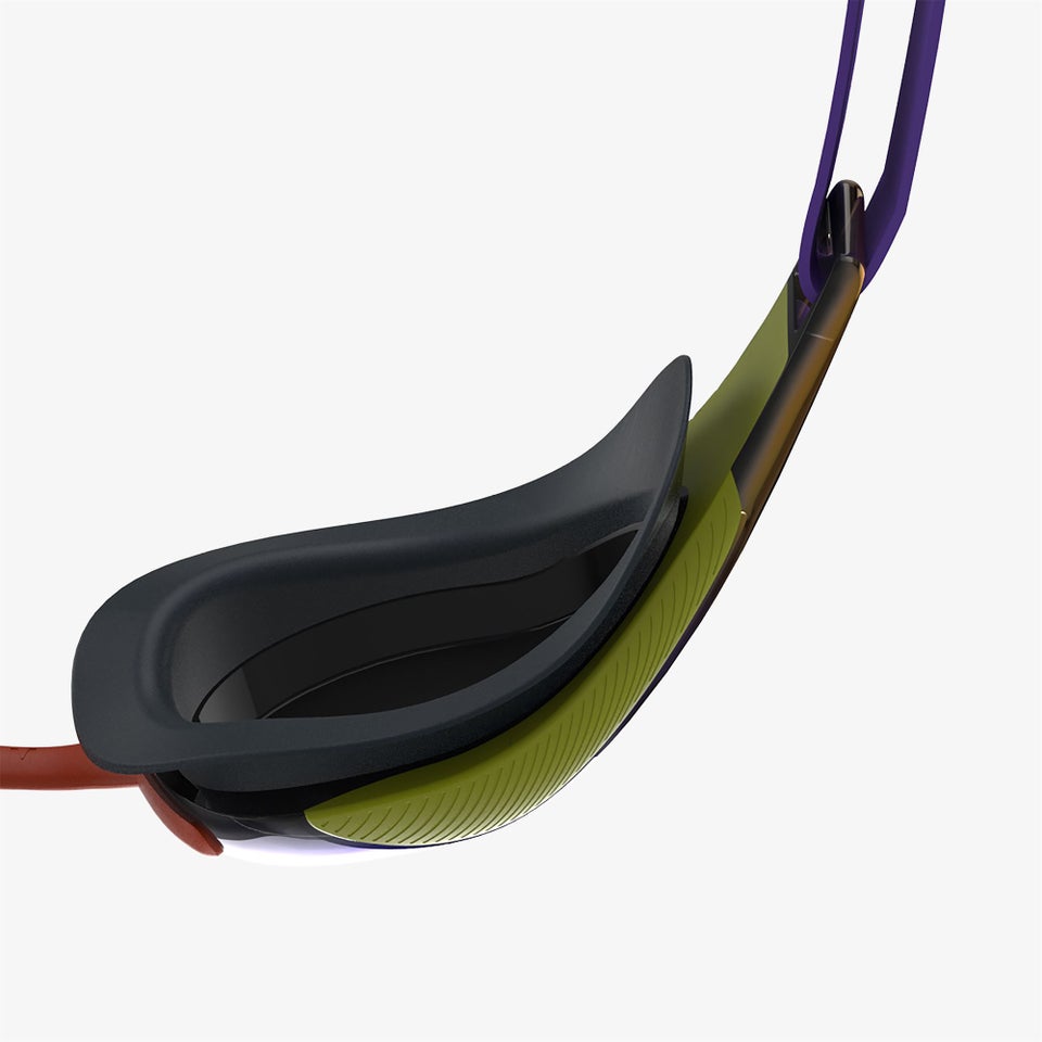 Adult Fastskin Hyper Elite Mirror Goggles Purple/Green