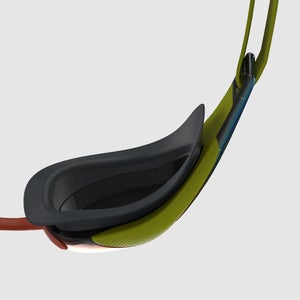 Adult Fastskin Hyper Elite Mirror Goggles Green Orange