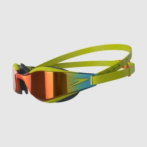 Adult Fastskin Hyper Elite Mirror Goggles Green Orange