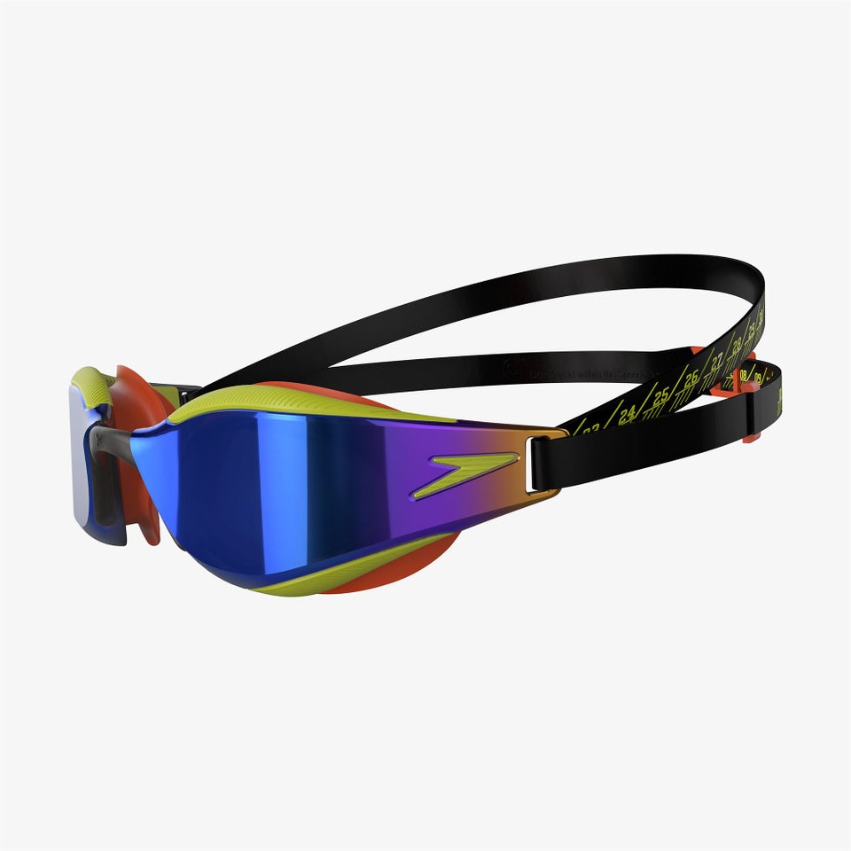Junior Fastskin Hyper Elite Mirror Goggles Black/Orange