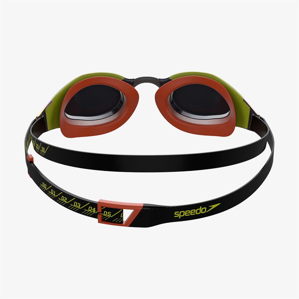 Junior Fastskin Hyper Elite Mirror Goggles Black/Orange
