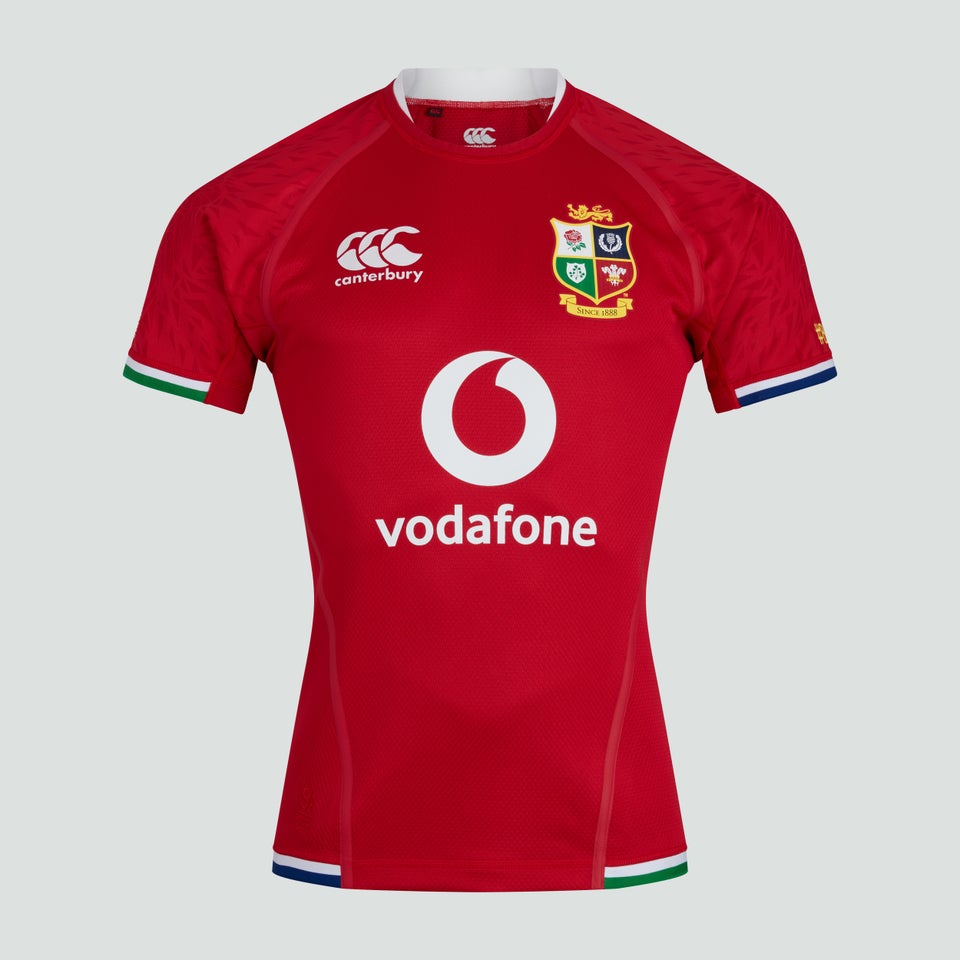 Mens Limited Edition British Irish Lions Test Jersey Red