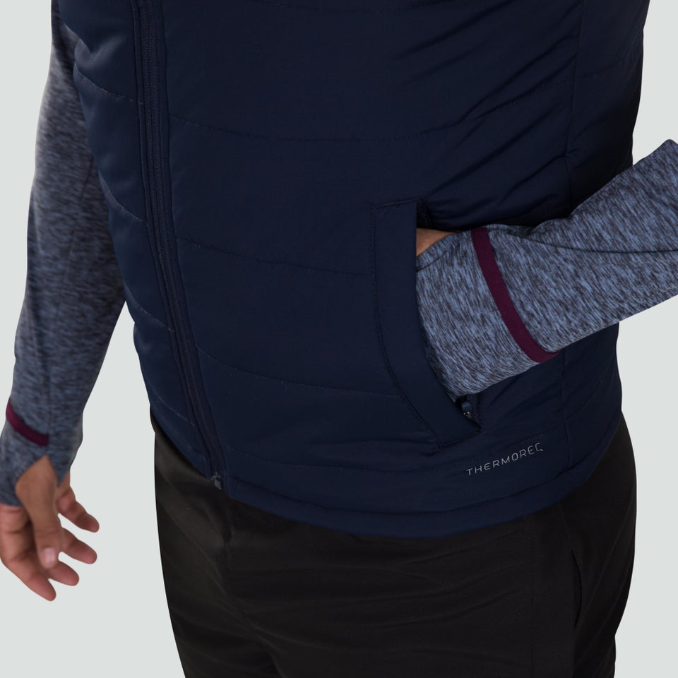 Mens Pro II Thermoreg Gilet Navy