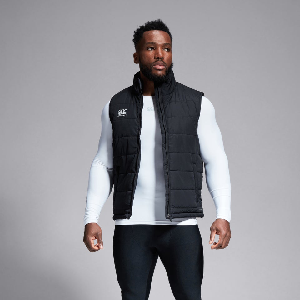 CANTERBURY PRO II THERMOREG GILET AM BLACK