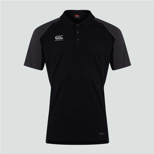 Mens Pro II Performance Cotton Polo Shirt Black