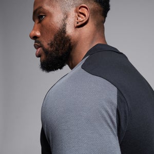 Mens Pro II Performance Cotton Polo Shirt Black