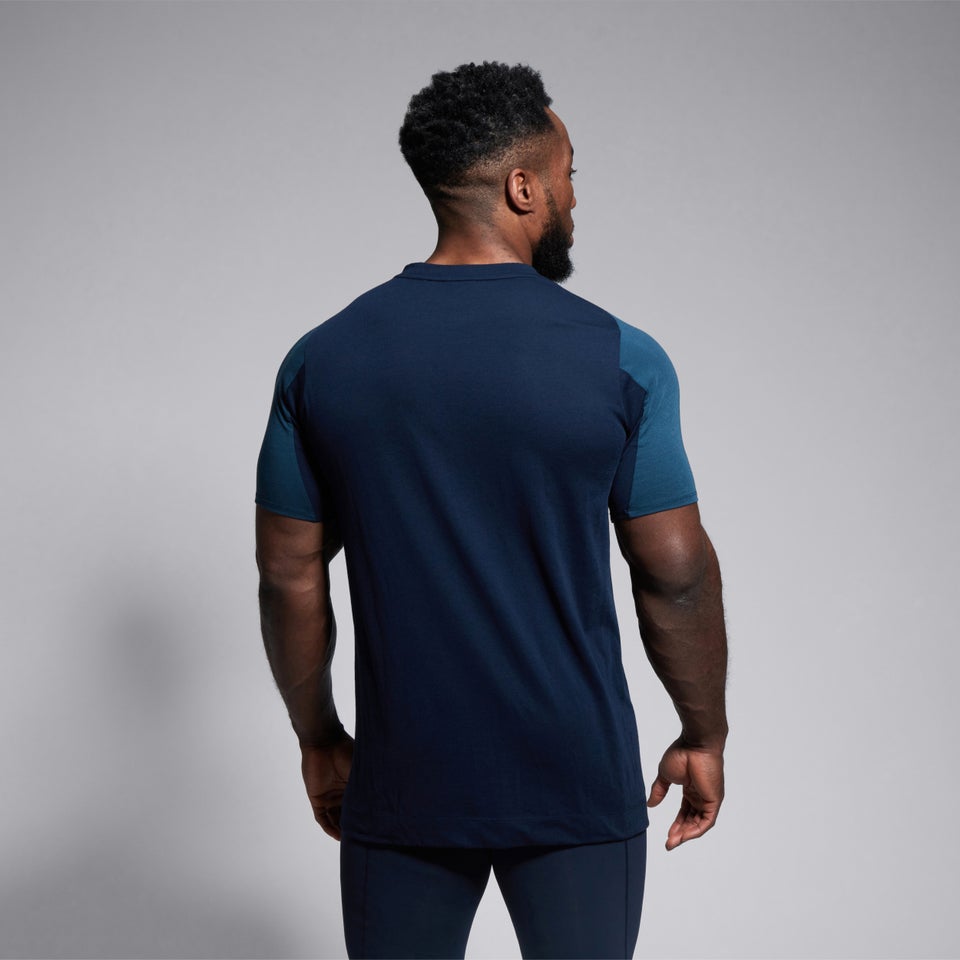 Mens Pro II Performance Cotton Tee Navy