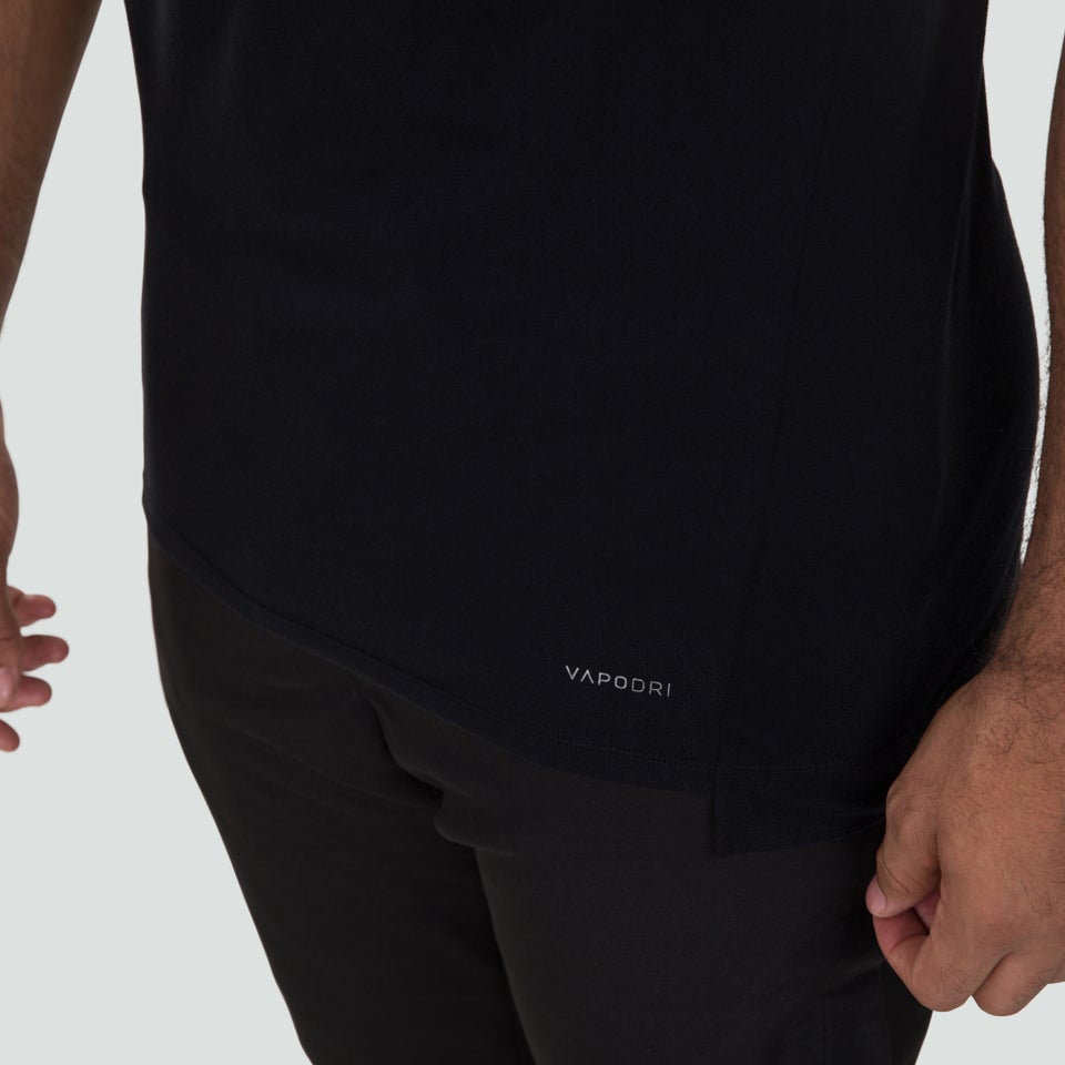 Mens Pro II Performance Cotton Tee Black