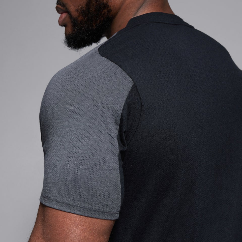 Mens Pro II Performance Cotton Tee Black