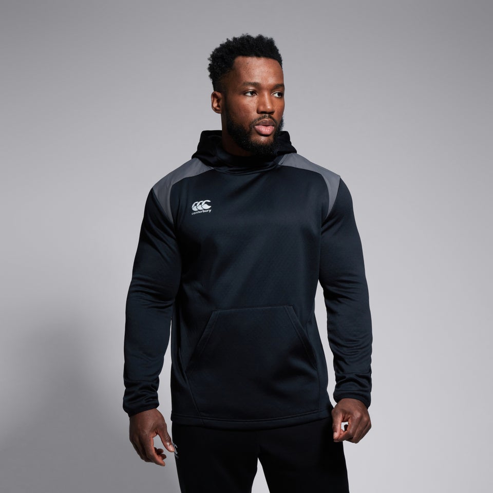 Mens Pro II Thermoreg Overhead Hoody Black