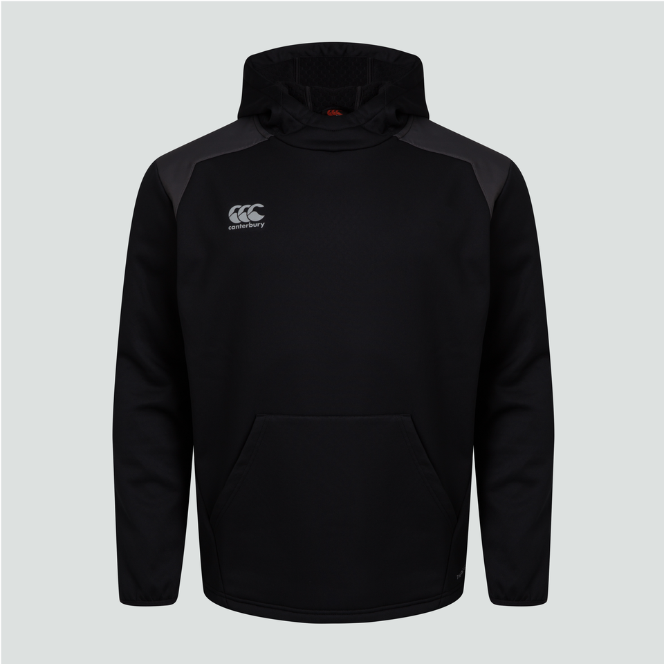 Mens Pro II Thermoreg Overhead Hoody Black
