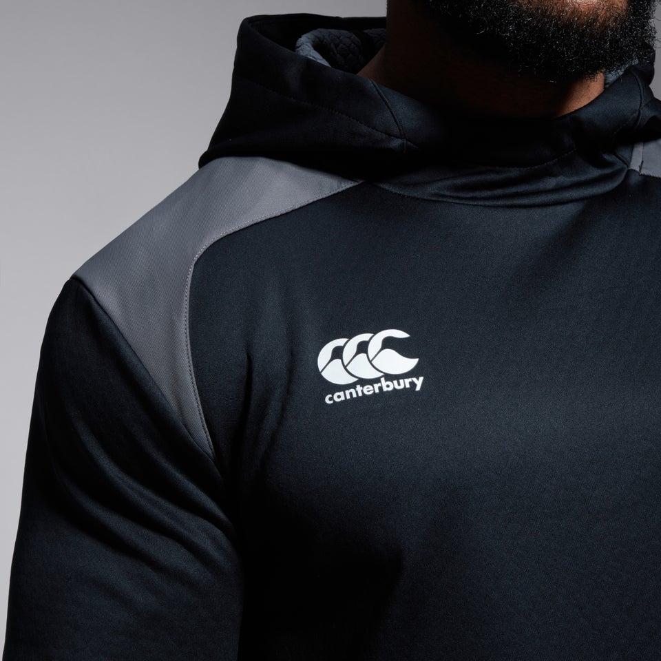 Mens Pro II Thermoreg Overhead Hoody Black