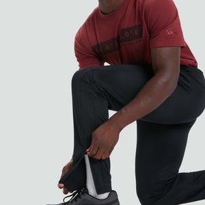 Mens Vapodri Poly Knit Pant Black