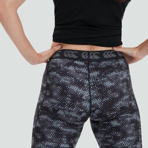 Womens Vapodri Full Leg Tight Grey