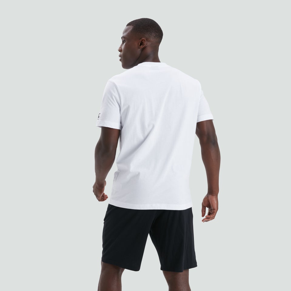 Mens Cotton Tee White