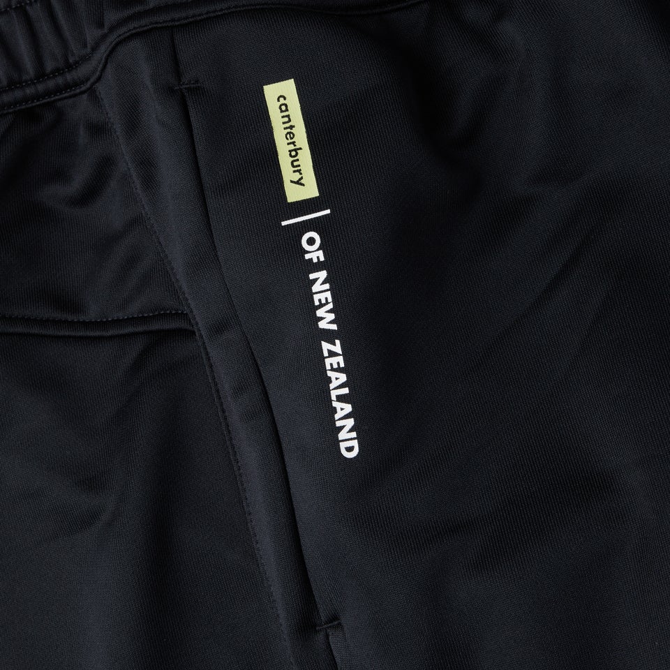 Junior Unisex Vapodri Poly Knit Pants Black Green